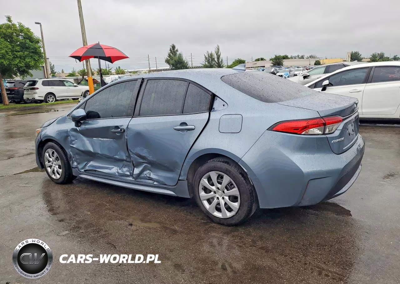2020 Toyota Corolla Le VIN:5YFEPRAE2LP106346 - 2