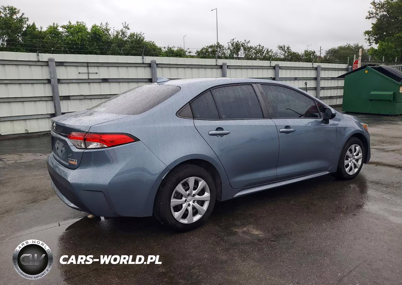 2020 Toyota Corolla Le VIN:5YFEPRAE2LP106346 - 3