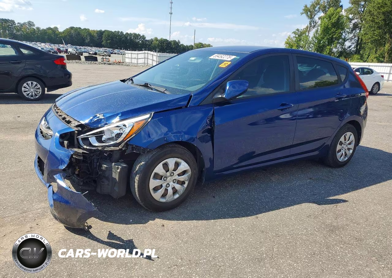 2017 Hyundai Accent Se VIN:KMHCT5AEXHU345998 - 1