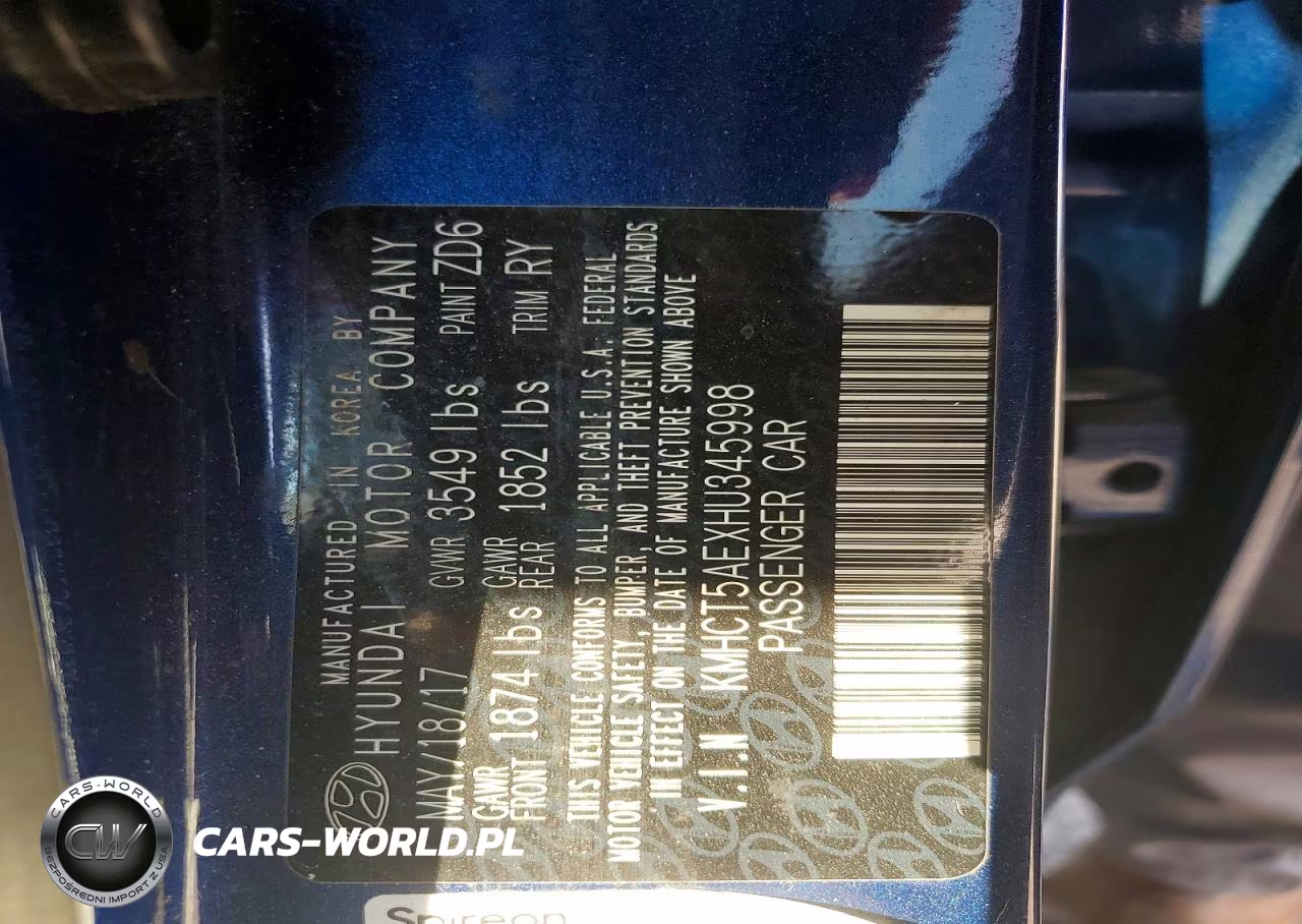 2017 Hyundai Accent Se VIN:KMHCT5AEXHU345998 - 12