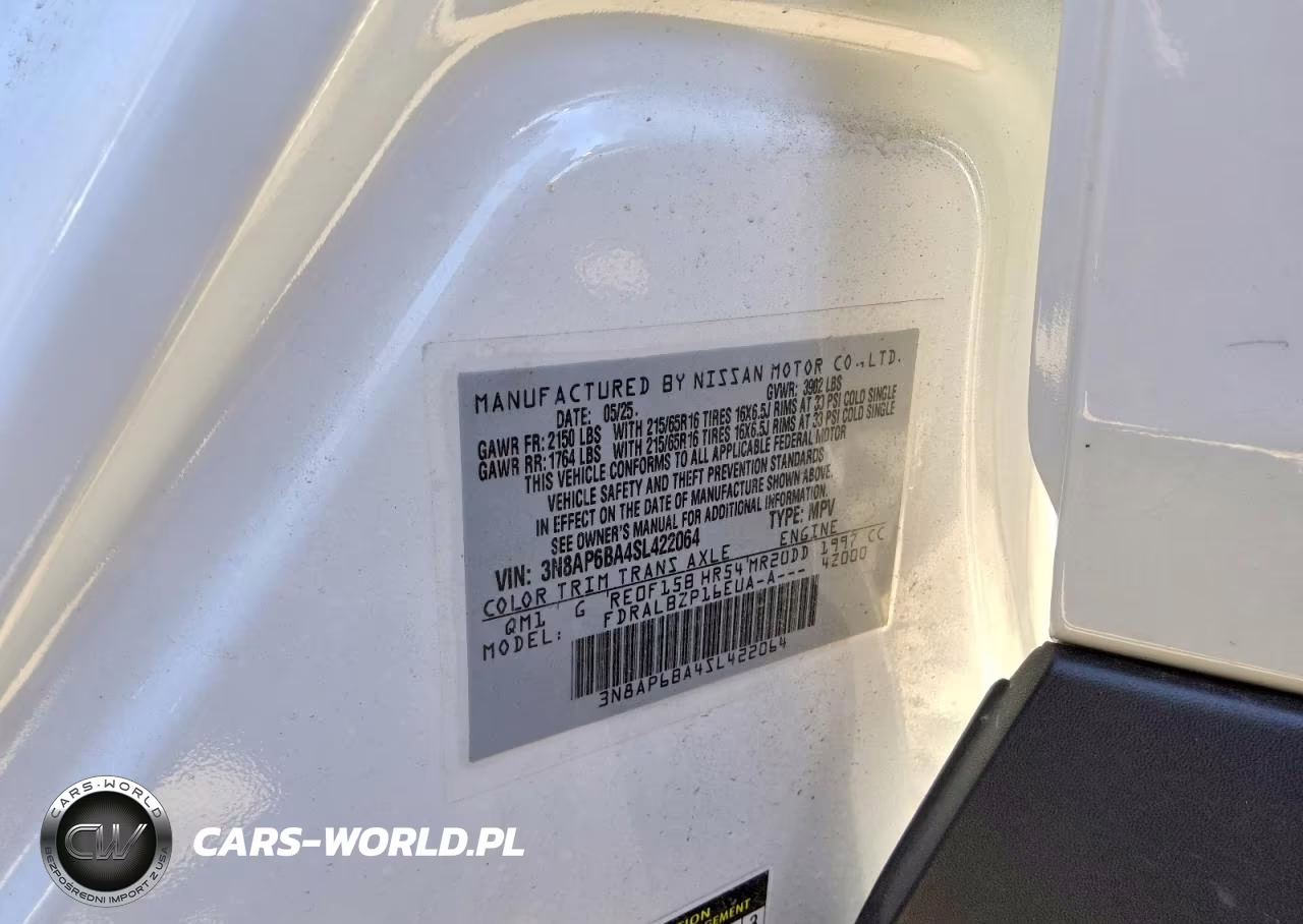 2025 Nissan Kicks S VIN:3N8AP6BA4SL422064 - 13