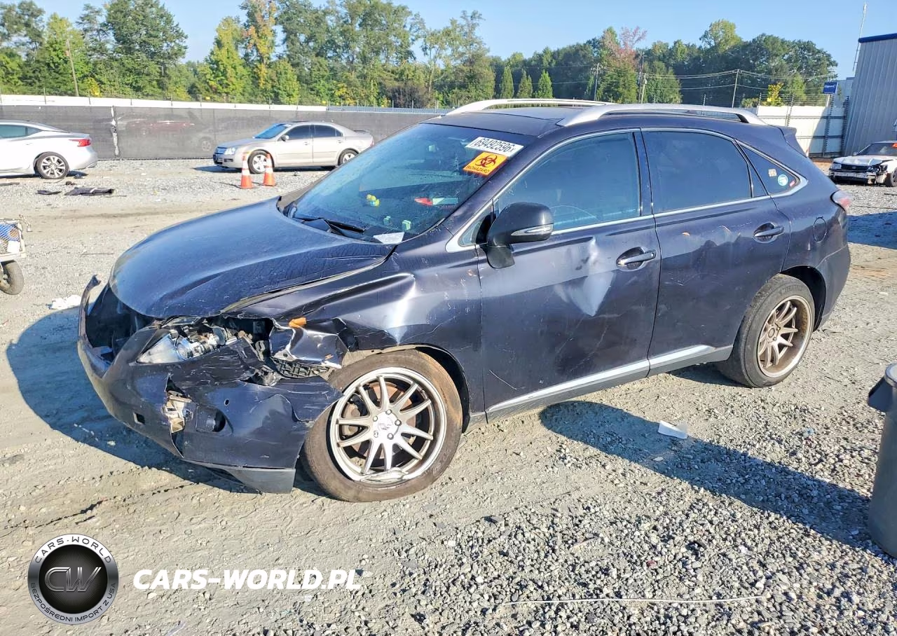 2010 Lexus Rx 350 VIN:2T2ZK1BA1AC025571 - 1