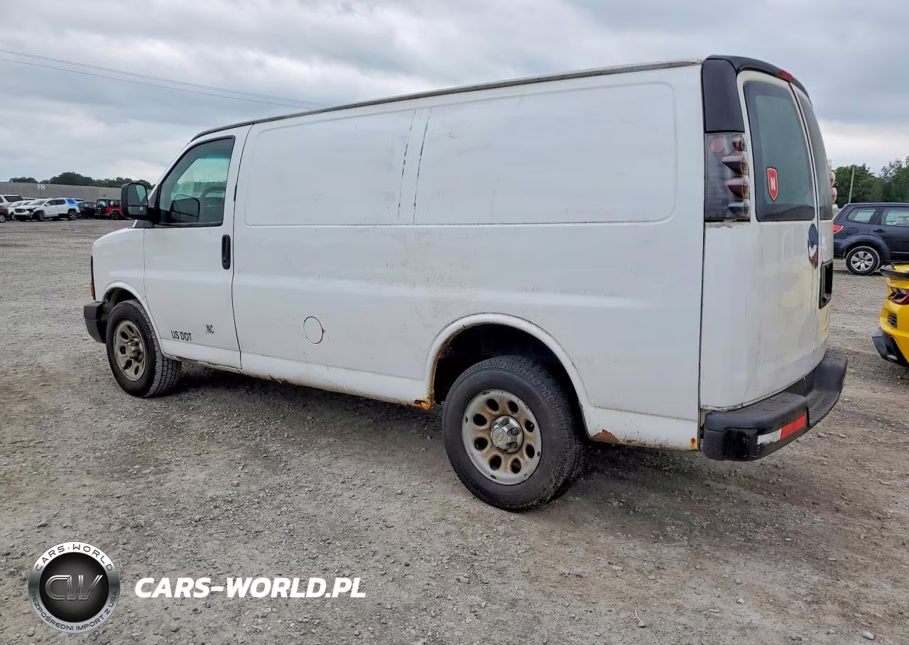 2013 Chevrolet Express G1500 Delivery Van VIN:1GCSGAFX6D1157952 - 2