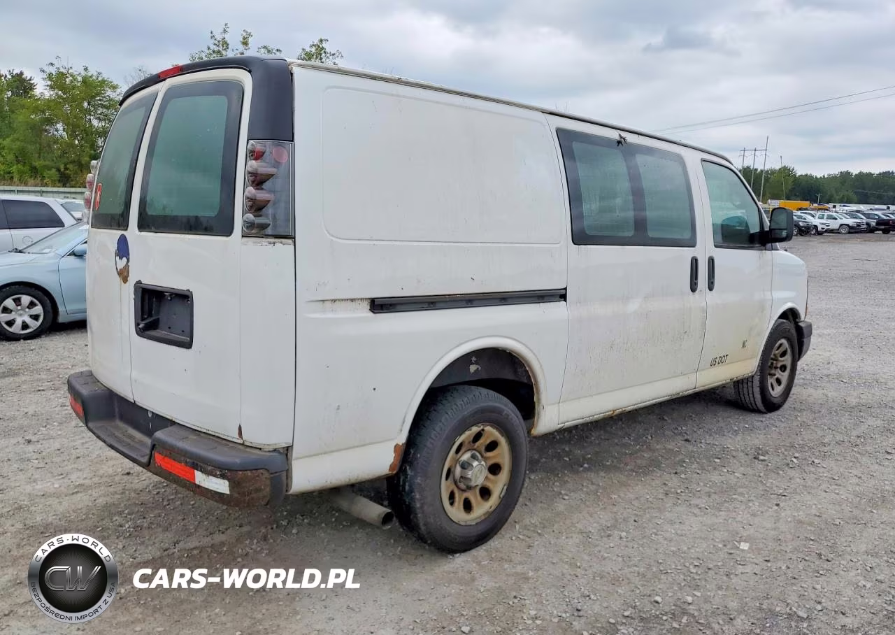 2013 Chevrolet Express G1500 Delivery Van VIN:1GCSGAFX6D1157952 - 3