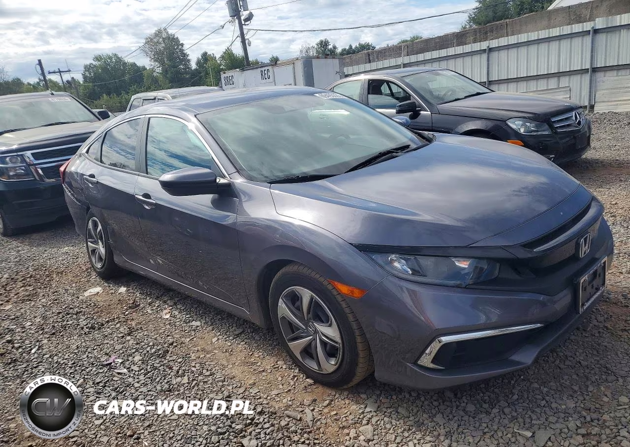 2020 Honda Civic Lx VIN:2HGFC2F63KH522808 - 4