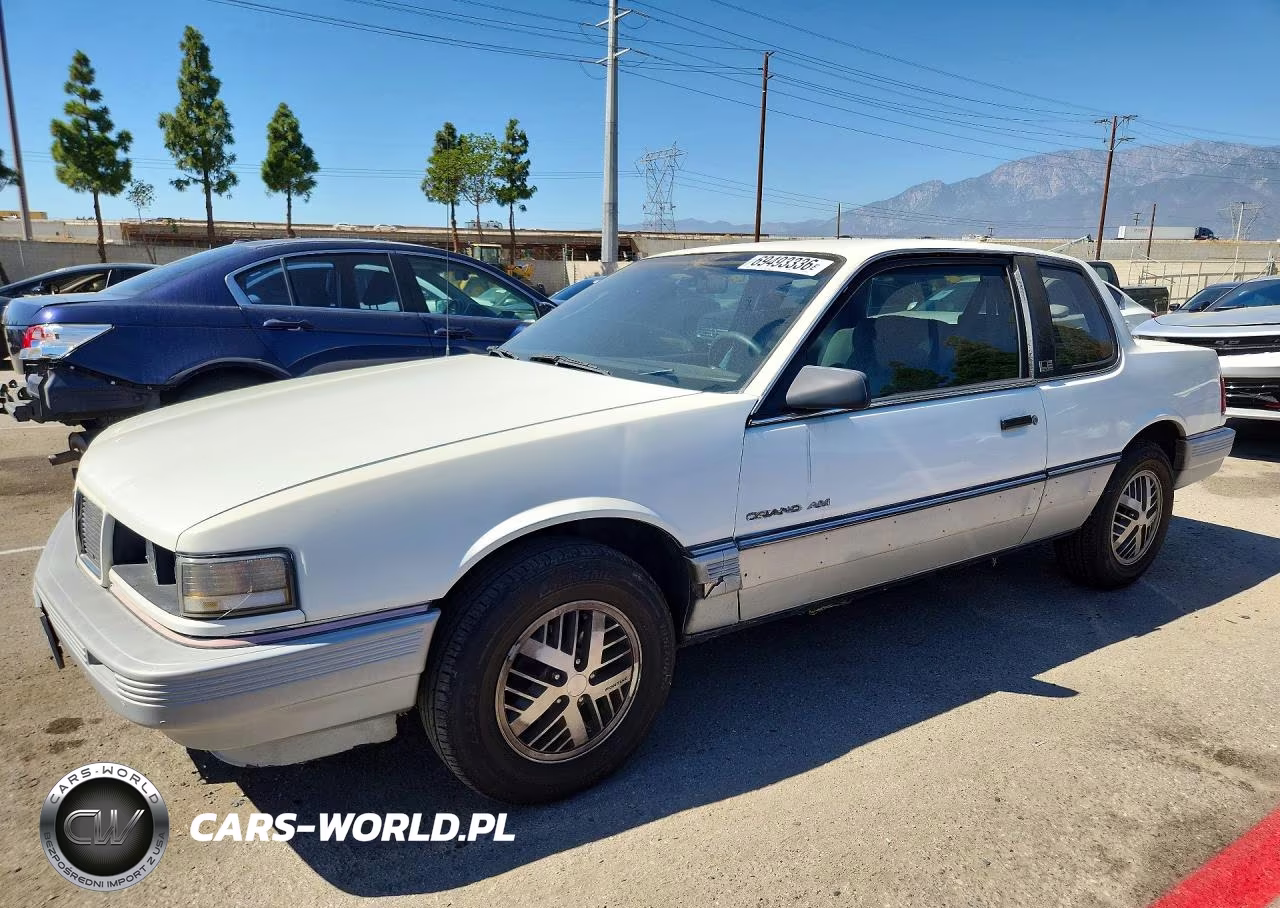 1987 Pontiac Grand Am Le VIN:1G2NV14U6HC939419 - 1