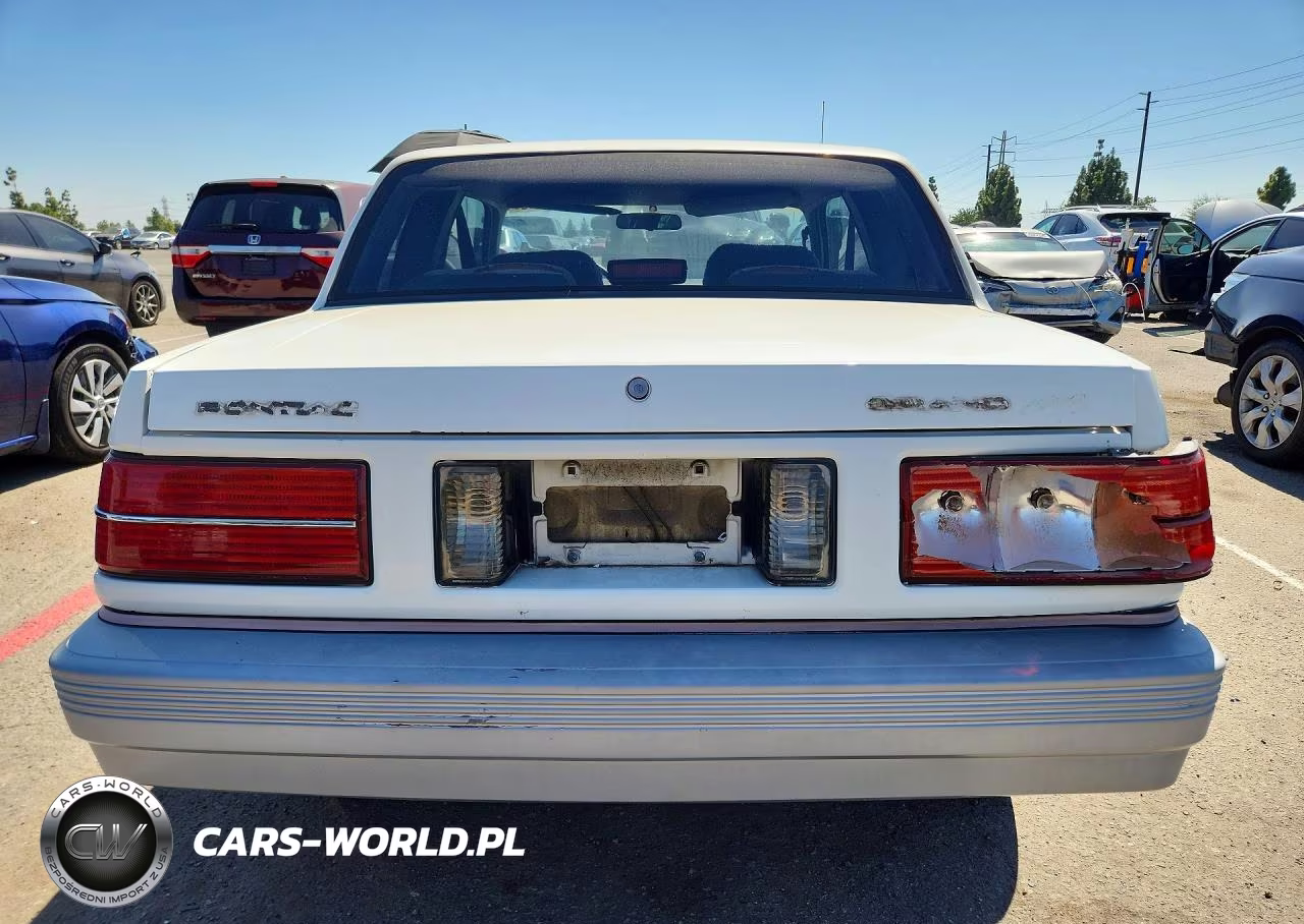 1987 Pontiac Grand Am Le VIN:1G2NV14U6HC939419 - 6