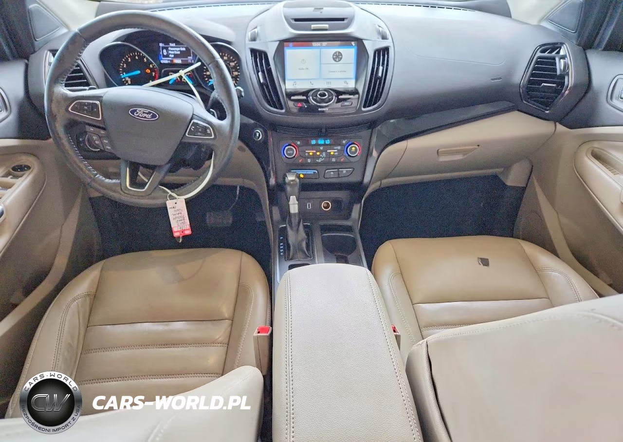 2017 Ford Escape Titanium VIN:1FMCU0JD1HUC73287 - 8