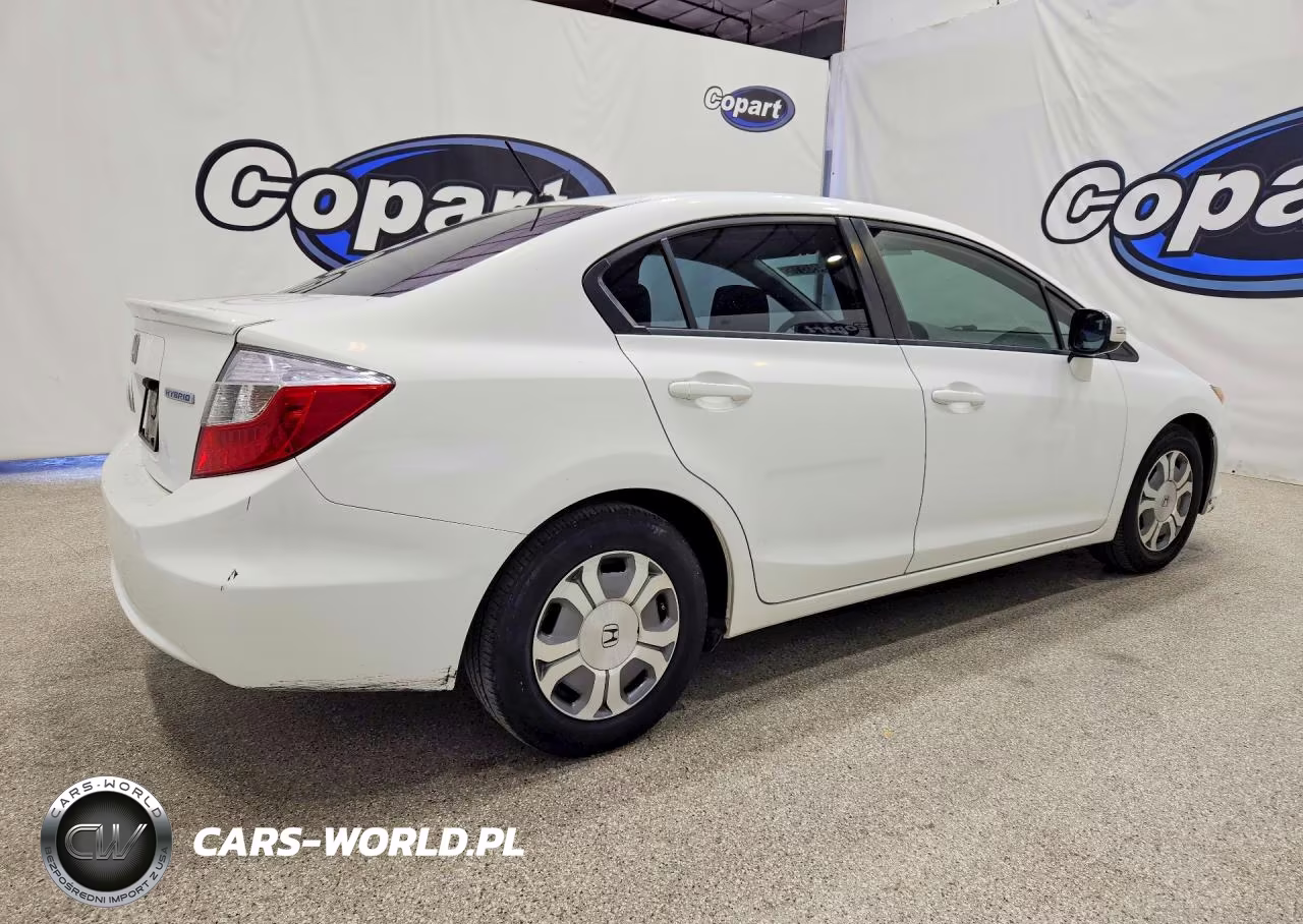 2012 Honda Civic Hybrid VIN:JHMFB4F23CS000277 - 3