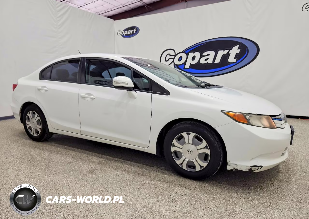 2012 Honda Civic Hybrid VIN:JHMFB4F23CS000277 - 4