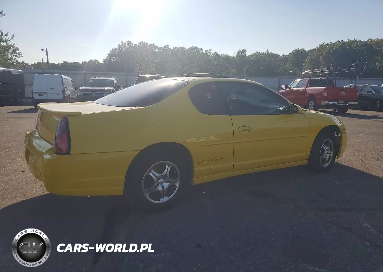 2002 Chevrolet Monte Carlo Ss VIN:2G1WX15K829307908 - 3