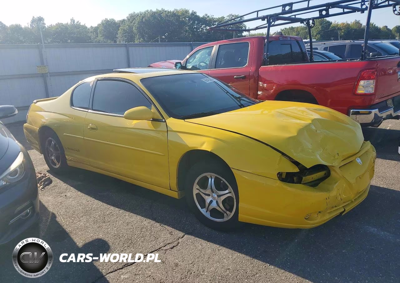 2002 Chevrolet Monte Carlo Ss VIN:2G1WX15K829307908 - 4