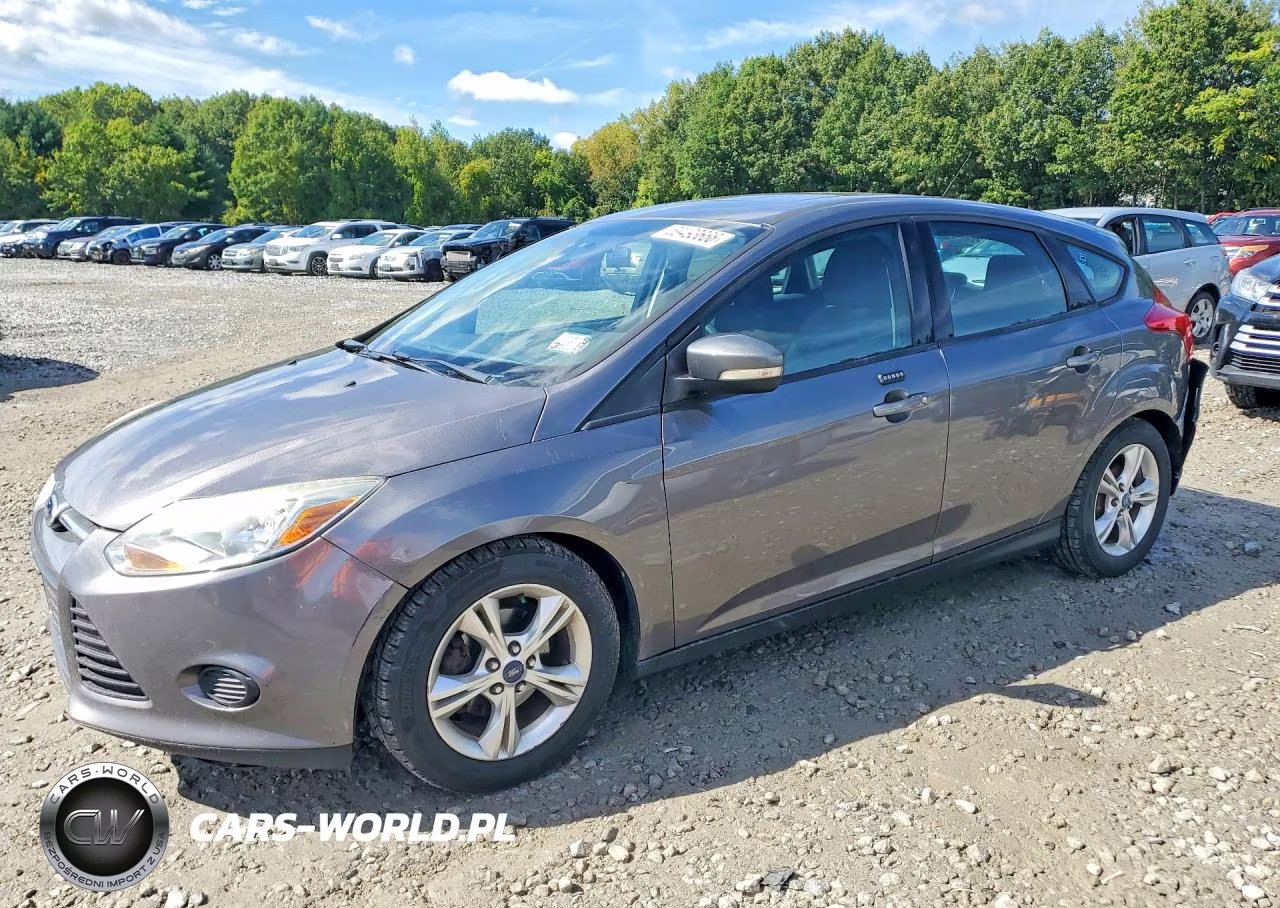 2014 Ford Focus Se VIN:1FADP3K27EL125571 - 1