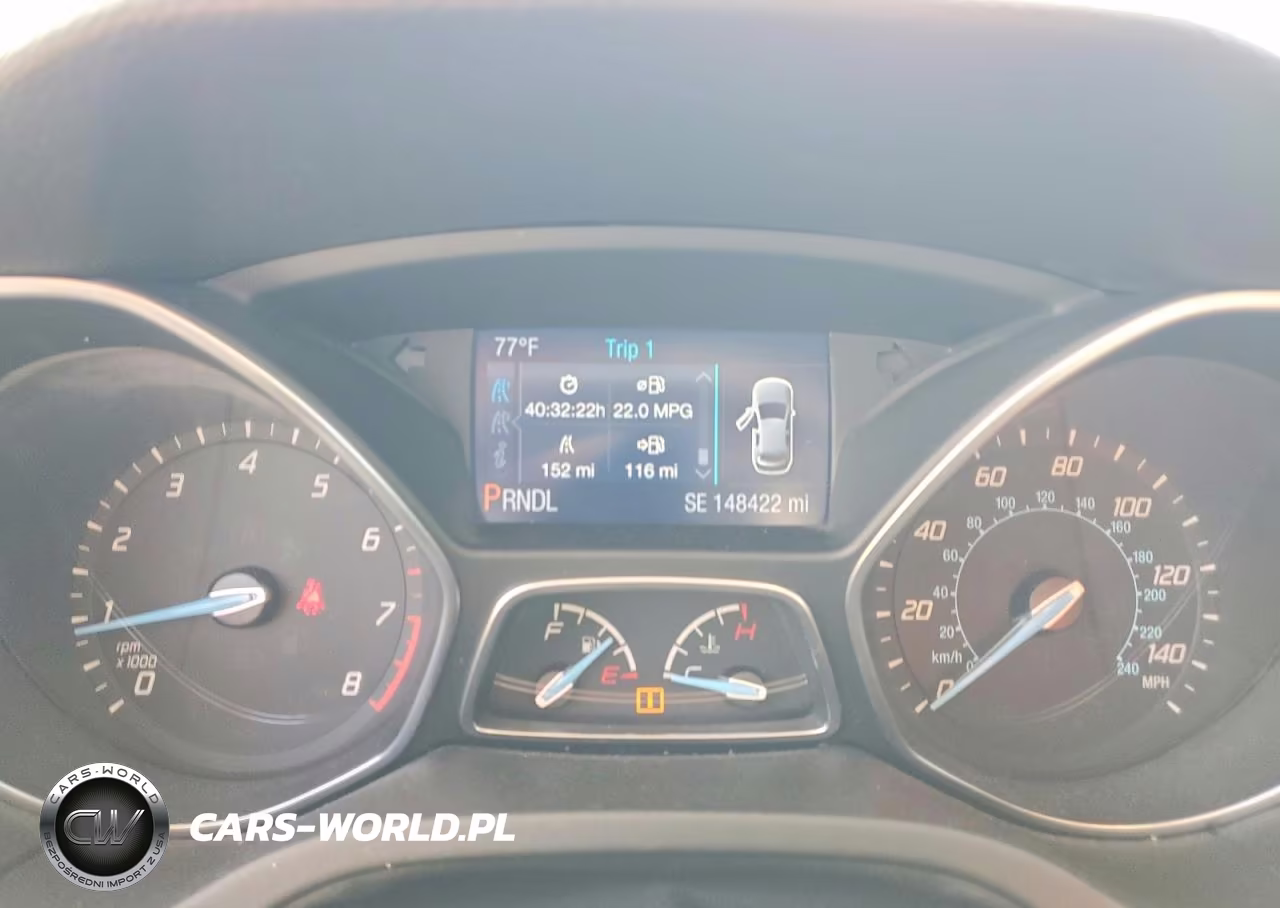 2014 Ford Focus Se VIN:1FADP3K27EL125571 - 9