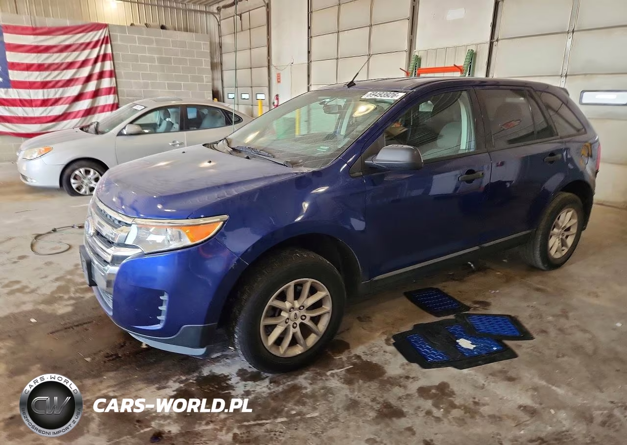 2014 Ford Edge Se VIN:2FMDK3GC0EBA65672 - 1