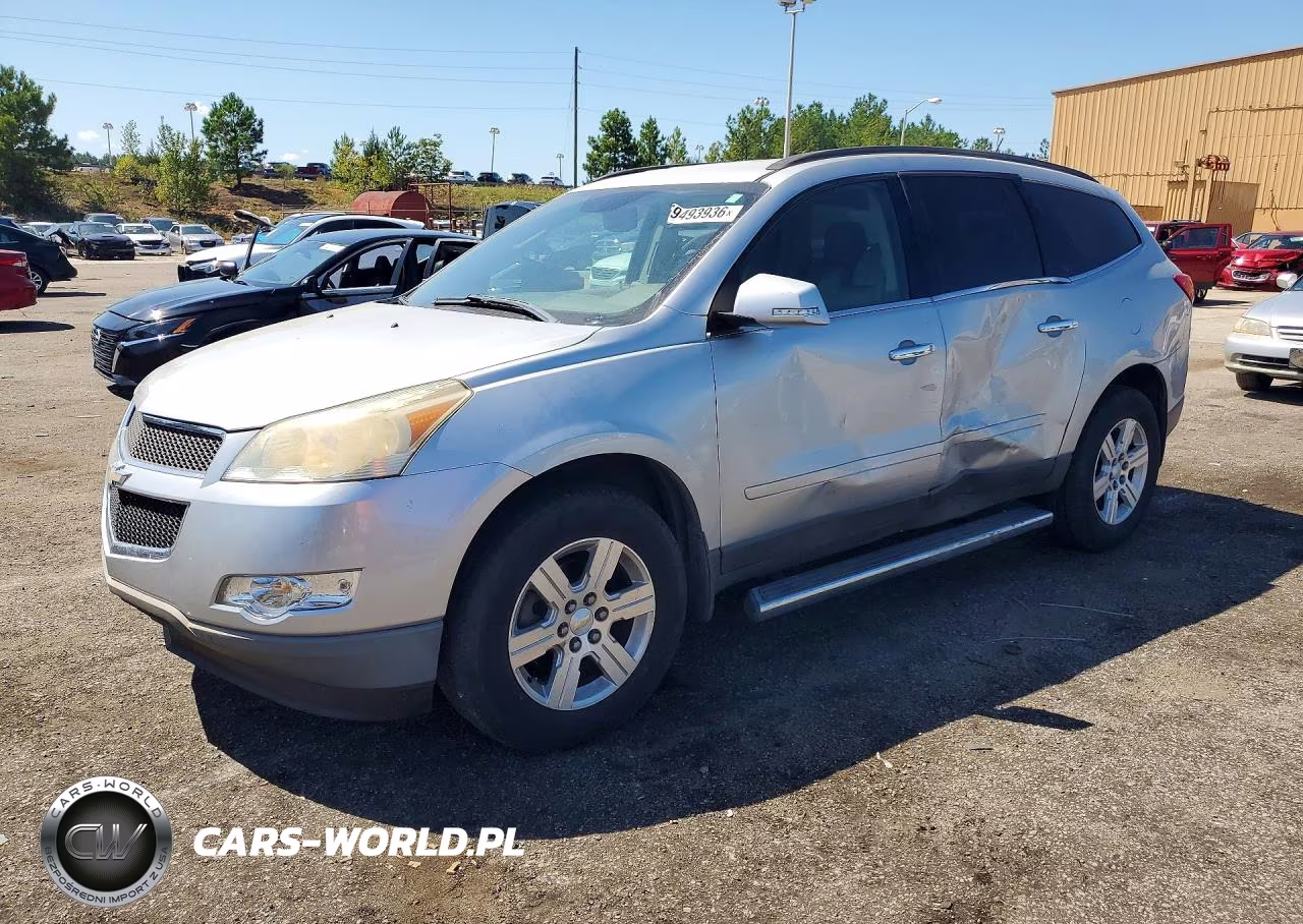 2012 Chevrolet Traverse Lt VIN:1GNKRJED8CJ301413 - 1
