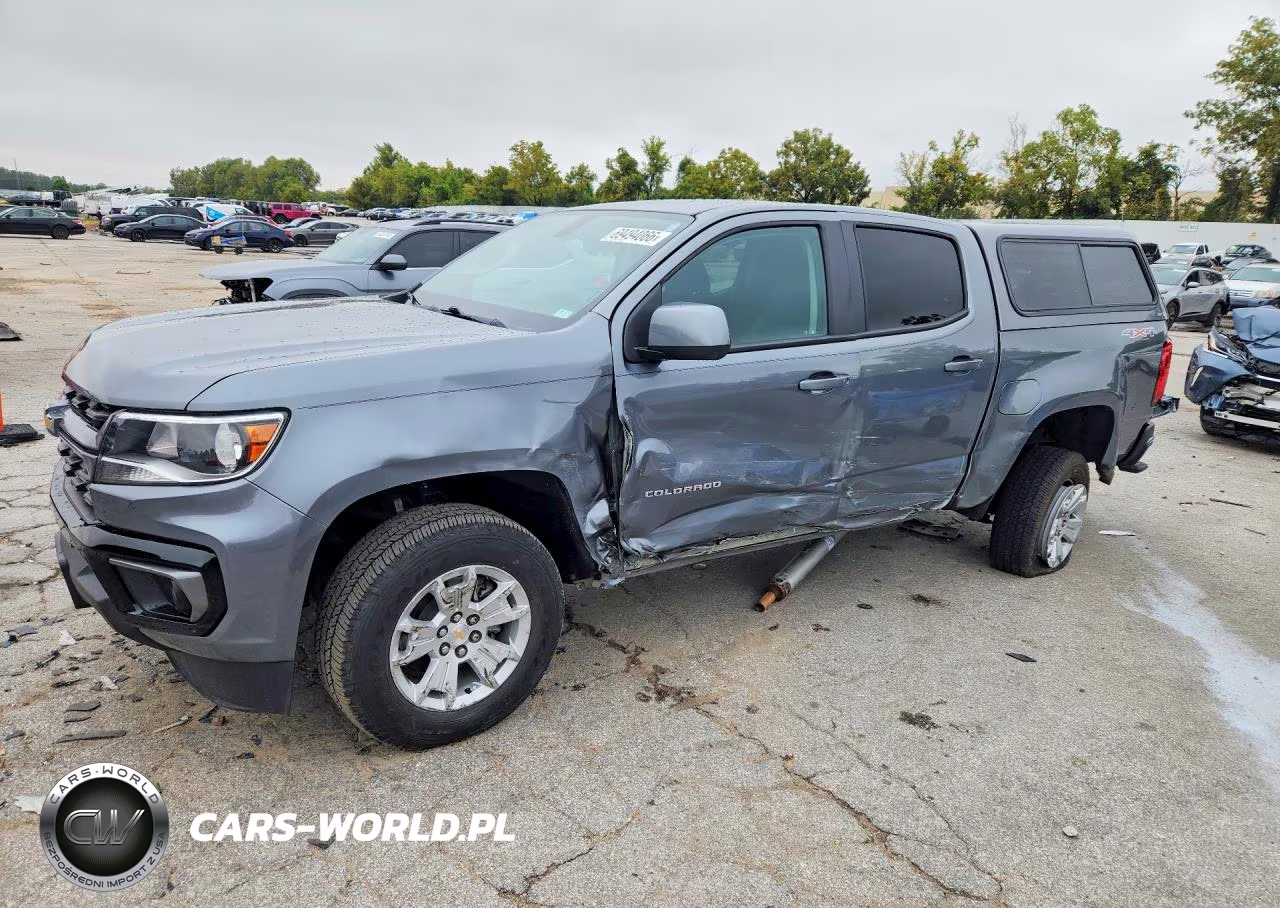2022 Chevrolet Colorado Lt VIN:1GCGTCEN9N1285410 - 1