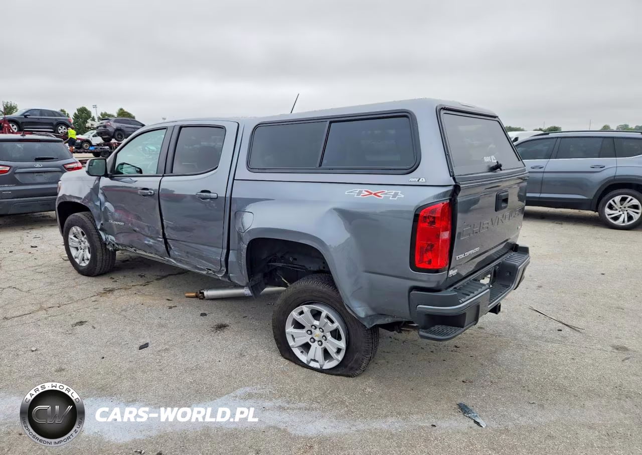 2022 Chevrolet Colorado Lt VIN:1GCGTCEN9N1285410 - 2