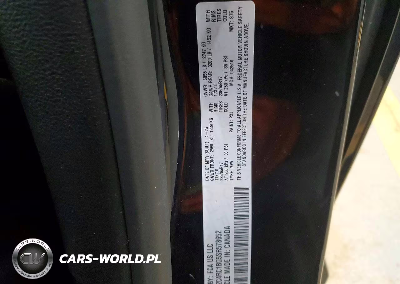 2025 Chrysler Pacifica Select VIN:2C4RC1BG5SR578652 - 13
