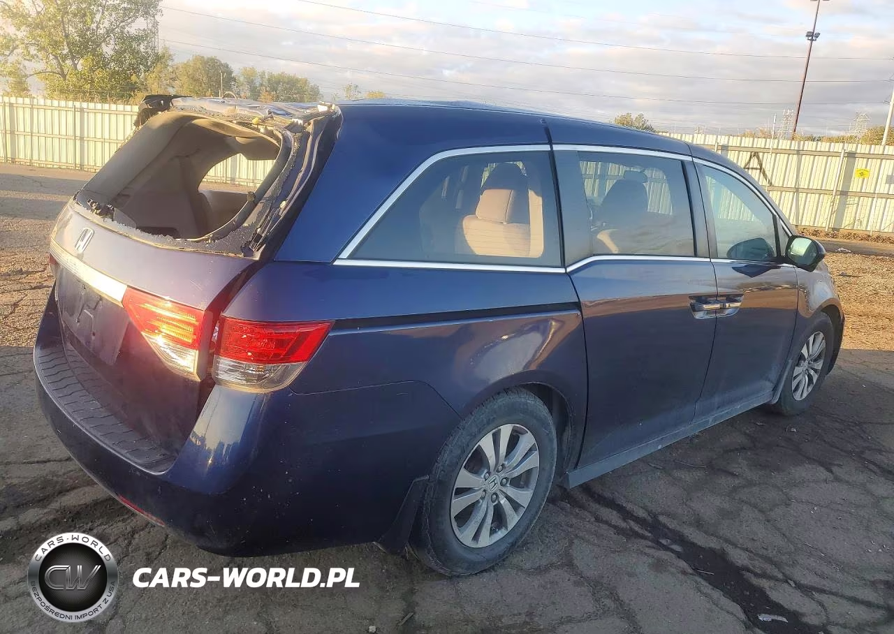 2014 Honda Odyssey Ex VIN:5FNRL5H40EB135975 - 3