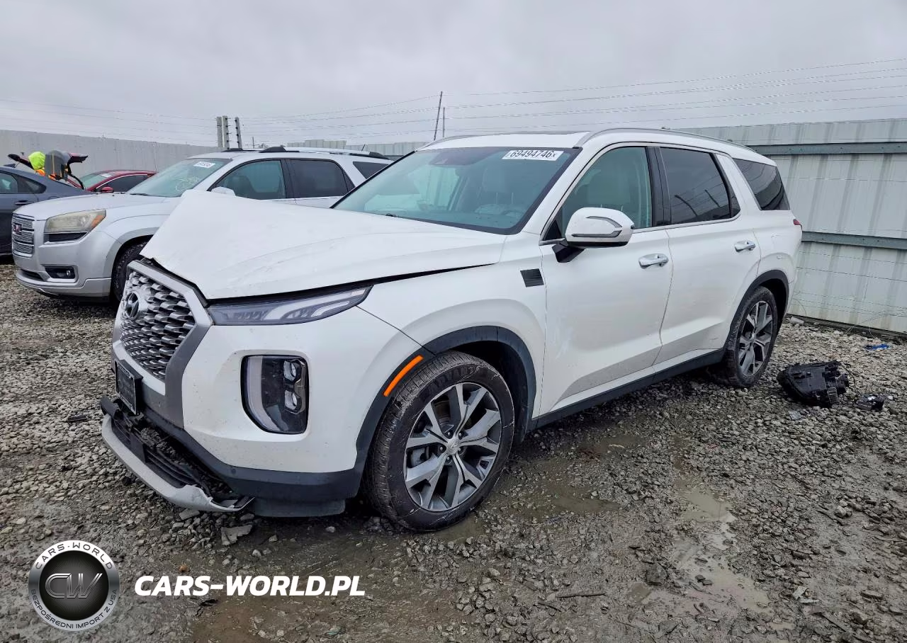 2022 Hyundai Palisade Sel VIN:KM8R4DHE2NU369215 - 1
