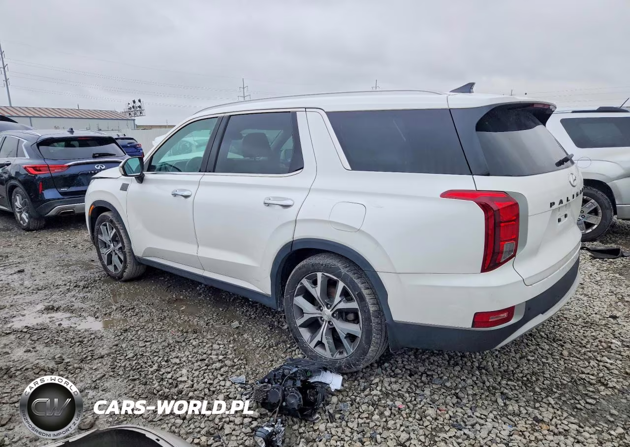 2022 Hyundai Palisade Sel VIN:KM8R4DHE2NU369215 - 2