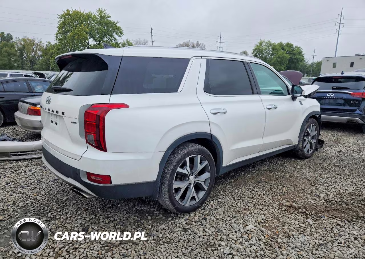 2022 Hyundai Palisade Sel VIN:KM8R4DHE2NU369215 - 3