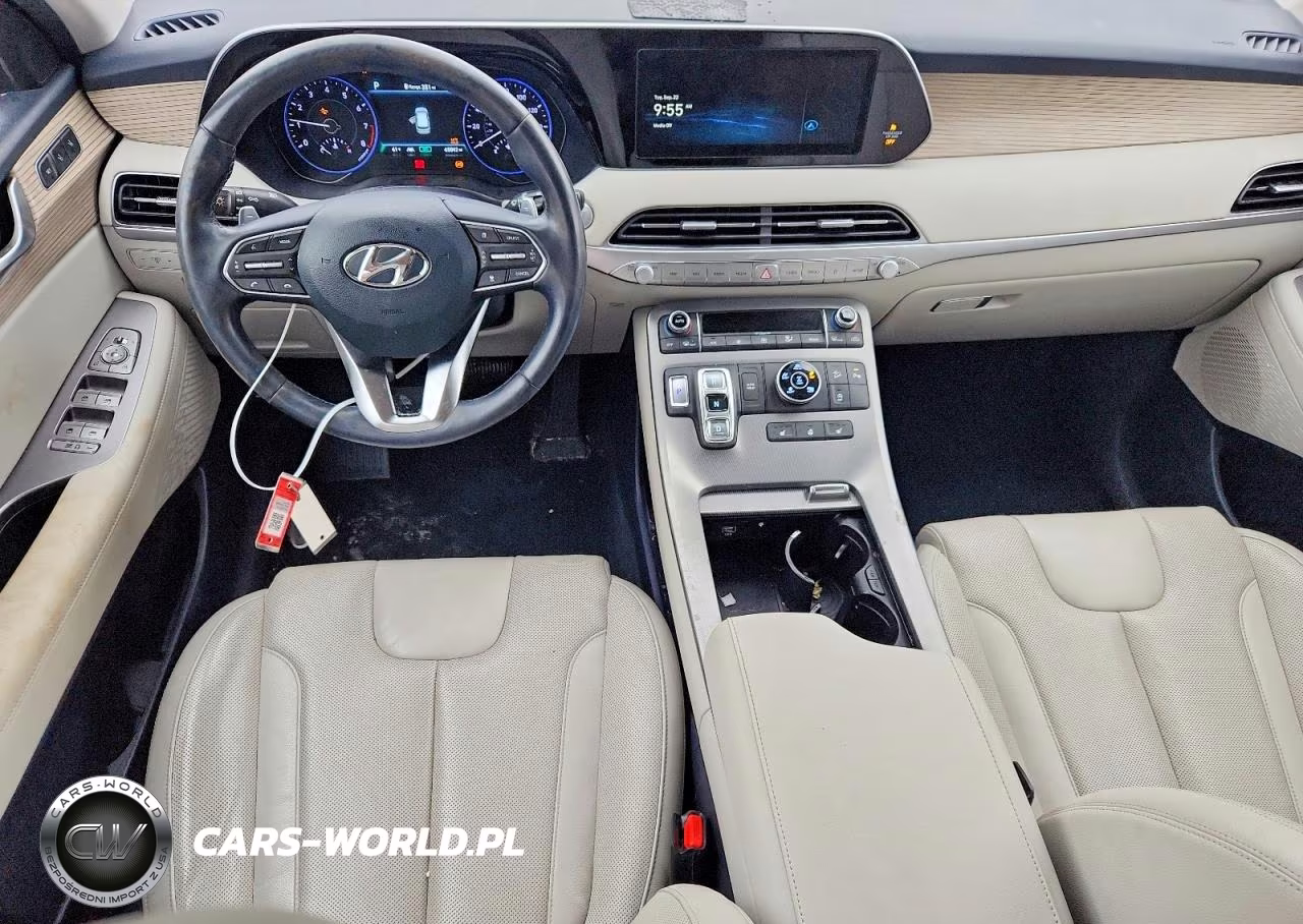 2022 Hyundai Palisade Sel VIN:KM8R4DHE2NU369215 - 8