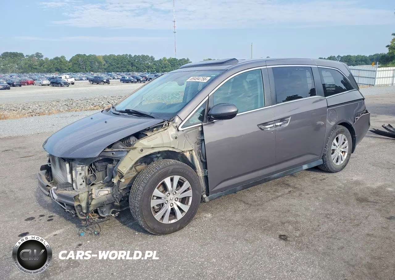 2016 Honda Odyssey Exl VIN:5FNRL5H60GB048369 - 1