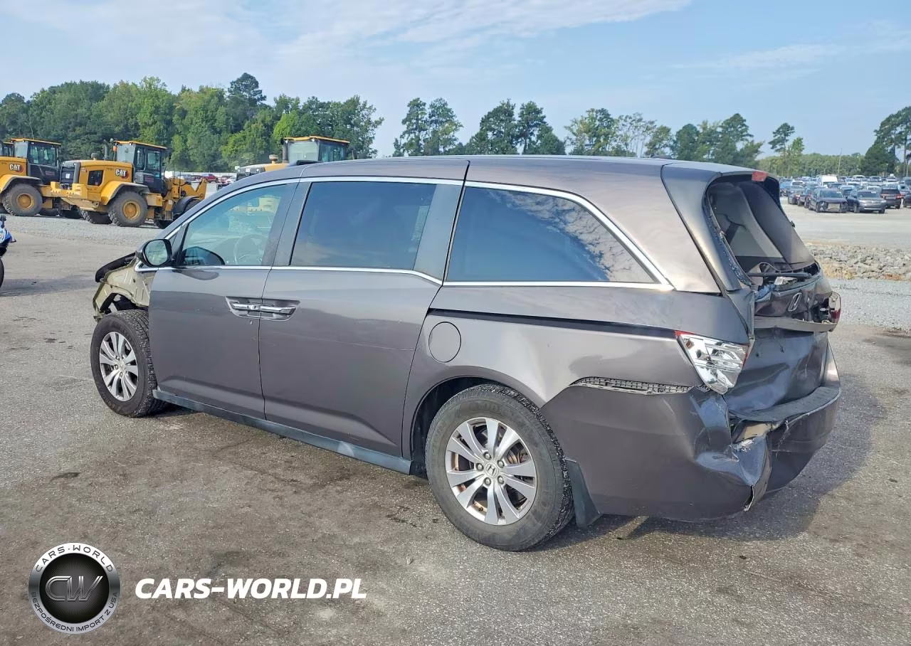 2016 Honda Odyssey Exl VIN:5FNRL5H60GB048369 - 2