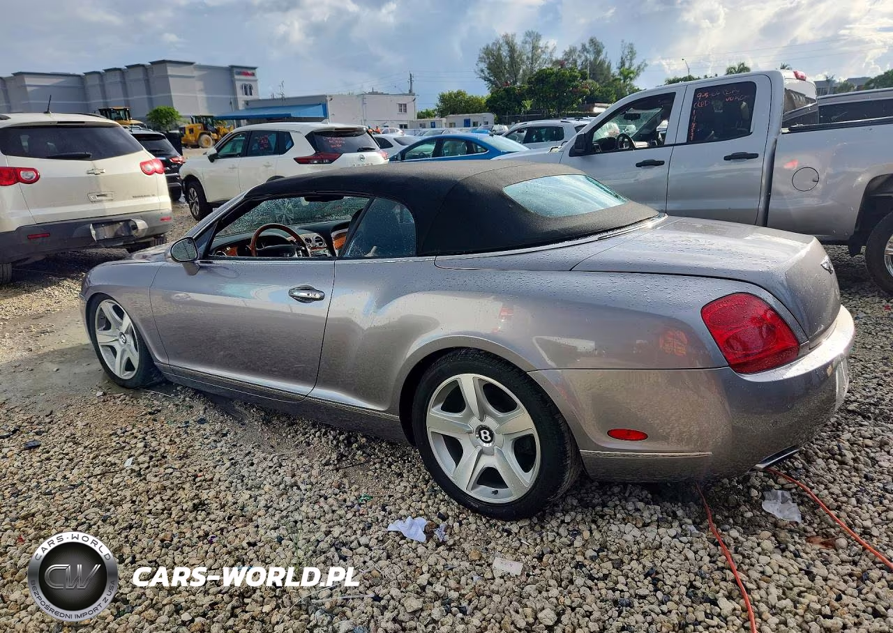 2007 Bentley Continental Gtc VIN:SCBDR33WX7C045791 - 2