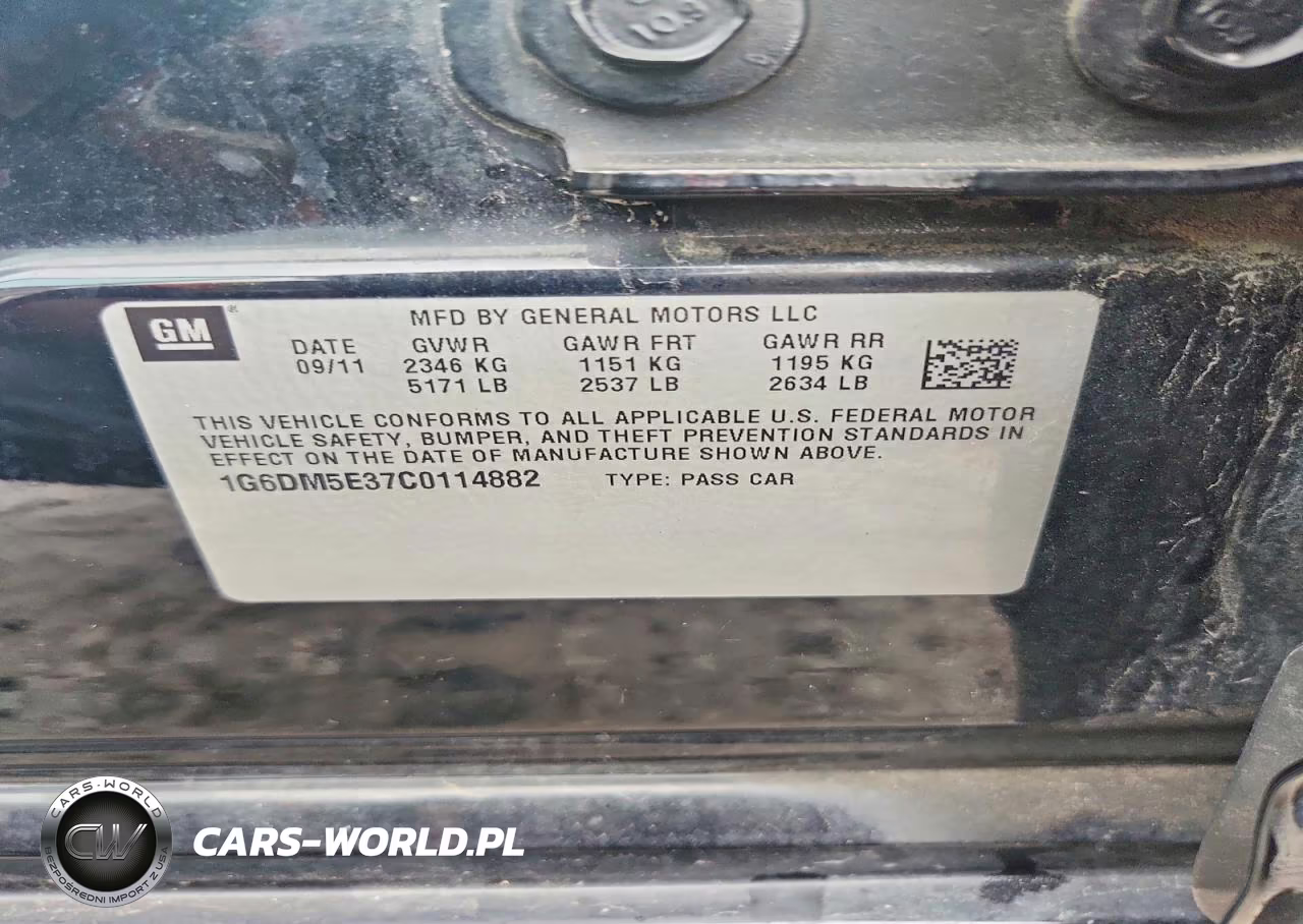 2012 Cadillac Cts Performance Collection VIN:1G6DM5E37C0114882 - 12