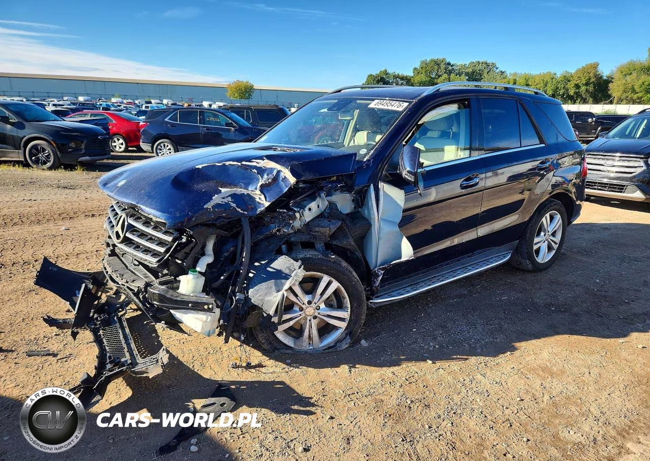 2015 Mercedes-Benz Ml 350 4Matic VIN:4JGDA5HB7FA558797 - 1