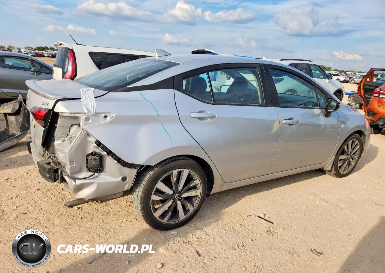2021 Nissan Versa Sr VIN:3N1CN8FV4ML922105 - 3