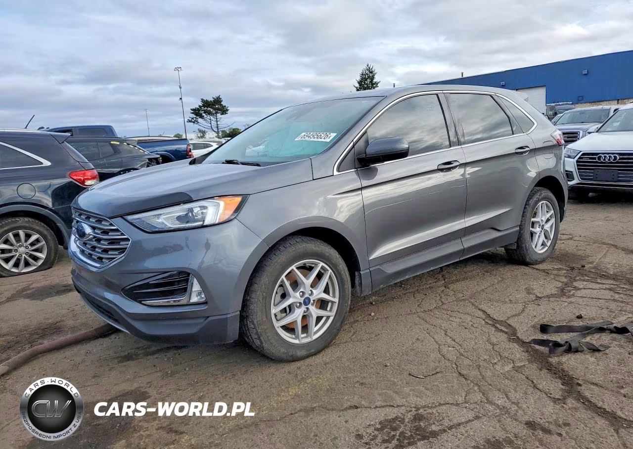 2021 Ford Edge Sel VIN:2FMPK4J93MBA39775 - 1