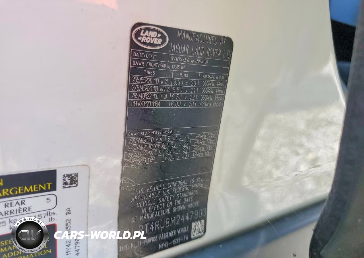 2021 Land Rover Discovery S R-Dynamic VIN:SALRT4RU8M2447903 - 13
