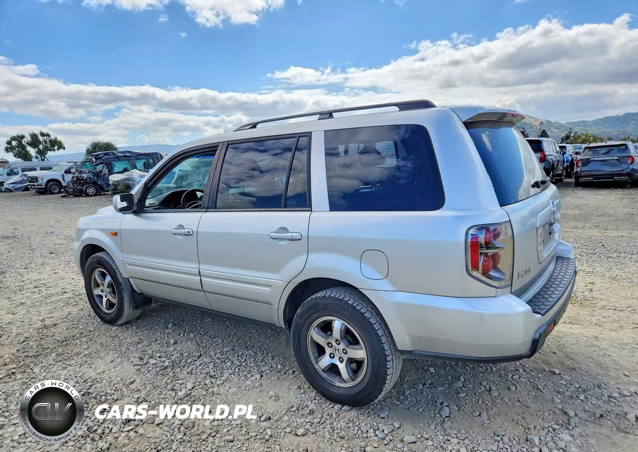 2007 Honda Pilot Exl VIN:5FNYF28787B011189 - 2