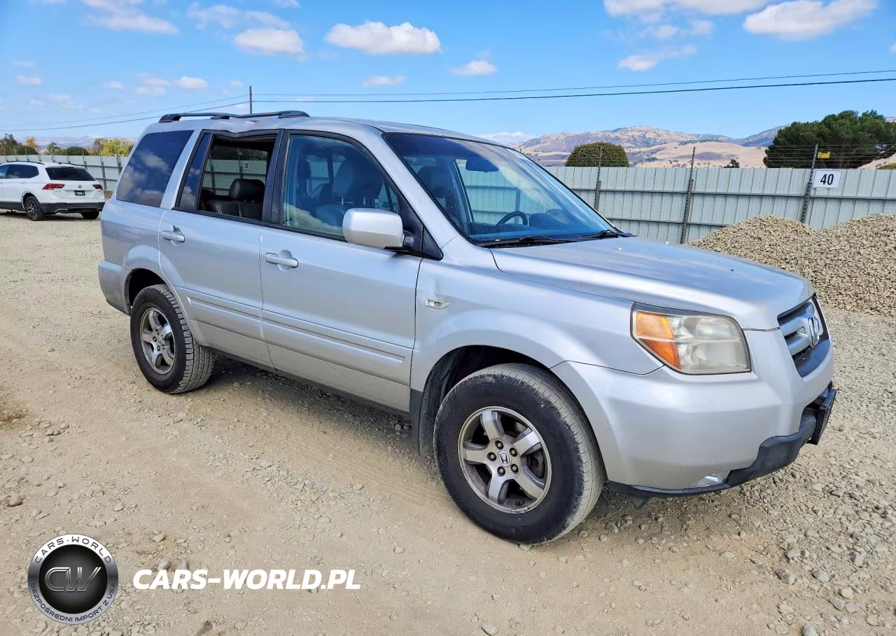 2007 Honda Pilot Exl VIN:5FNYF28787B011189 - 4