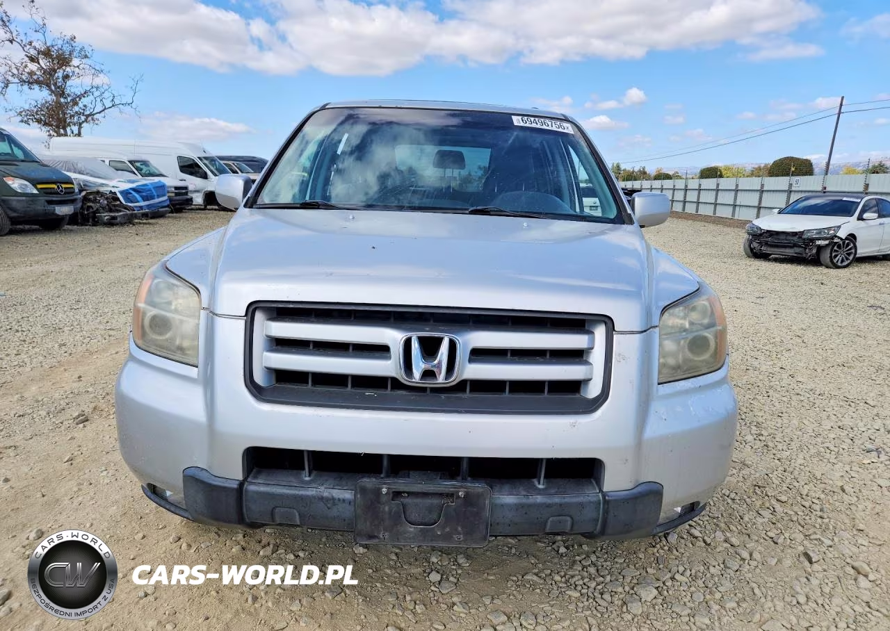 2007 Honda Pilot Exl VIN:5FNYF28787B011189 - 5