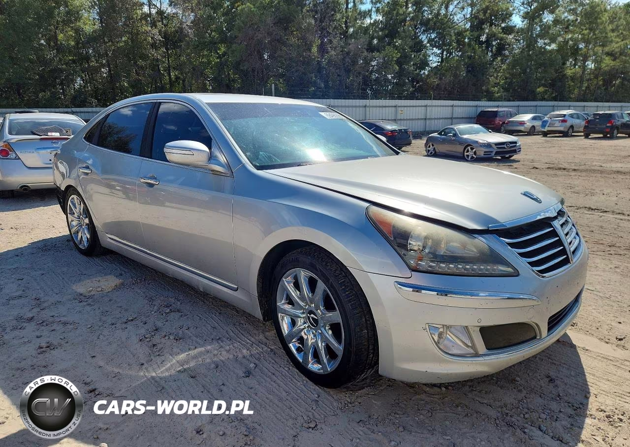 2013 Hyundai Equus Signature VIN:KMHGH4JH7DU066817 - 4