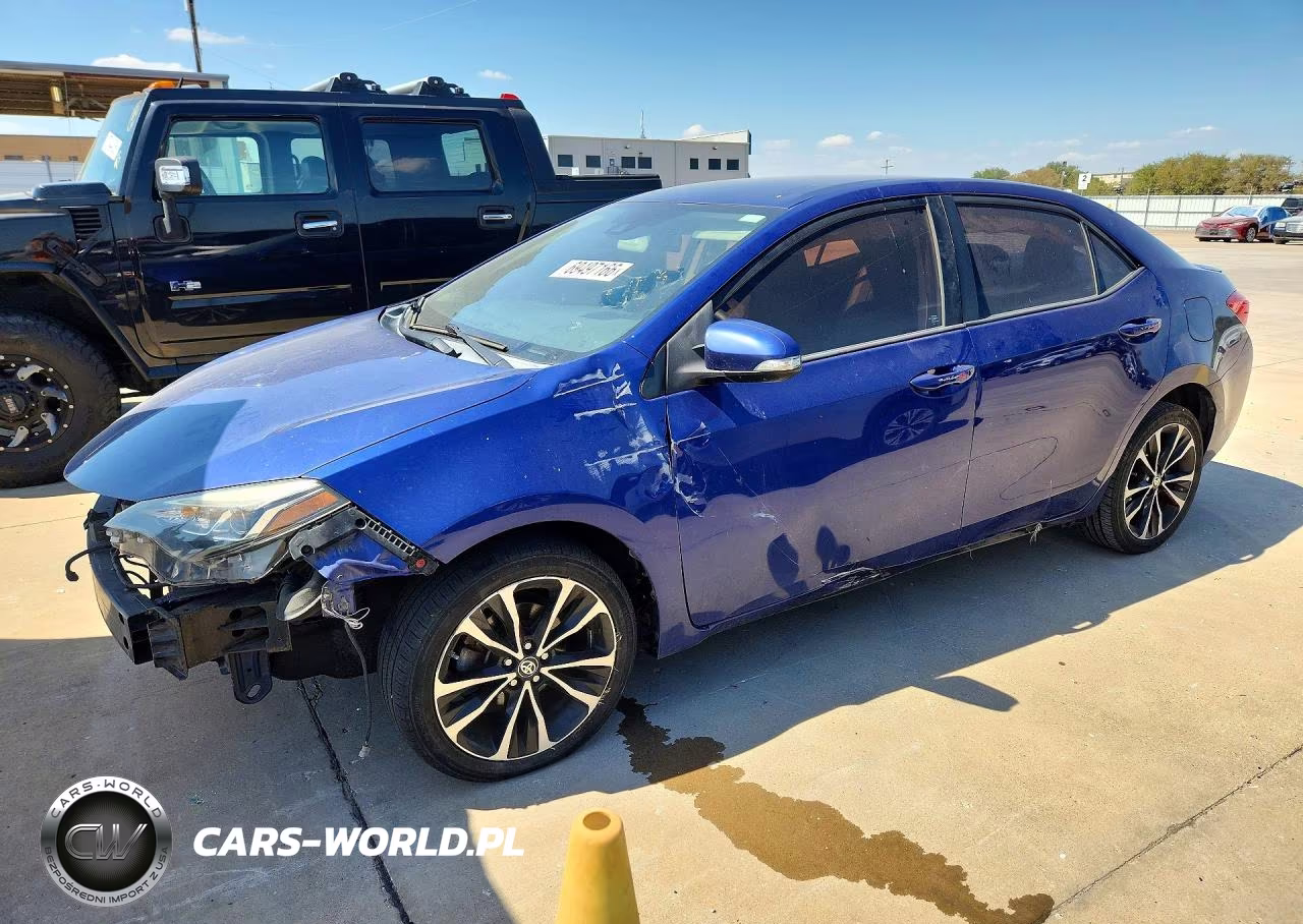 2017 Toyota Corolla Se VIN:2T1BURHE8HC767923 - 1