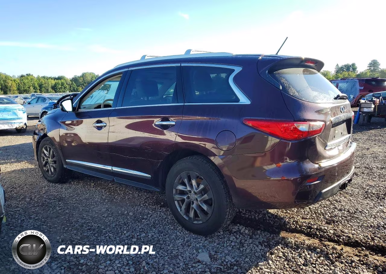 2013 Infiniti Jx35 Base VIN:5N1AL0MM9DC302475 - 2