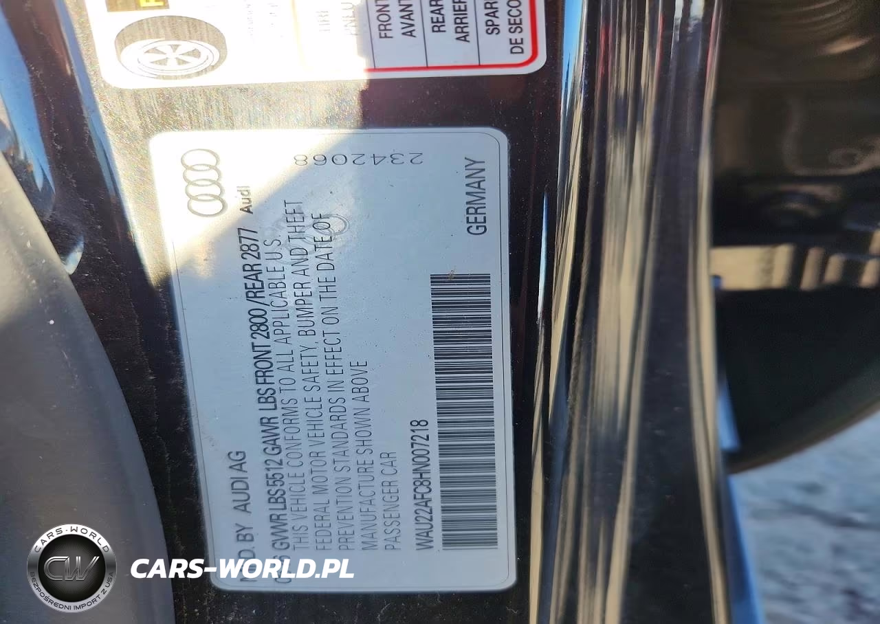 2017 Audi A7 Prestige VIN:WAU22AFC8HN007218 - 13