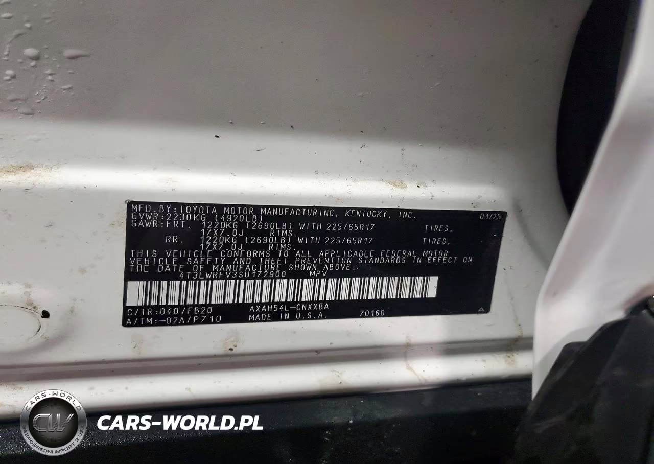 2025 Toyota Rav4 Le VIN:4T3LWRFV3SU172900 - 13