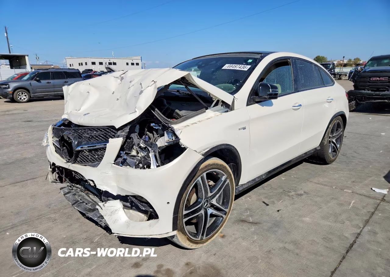 2018 Mercedes-Benz Gle Coupe 43 Amg VIN:4JGED6EB7JA102295 - 1