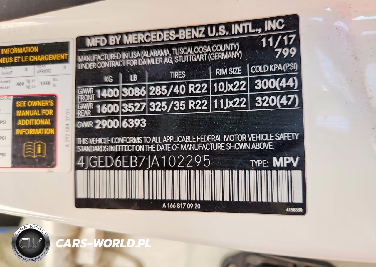 2018 Mercedes-Benz Gle Coupe 43 Amg VIN:4JGED6EB7JA102295 - 13