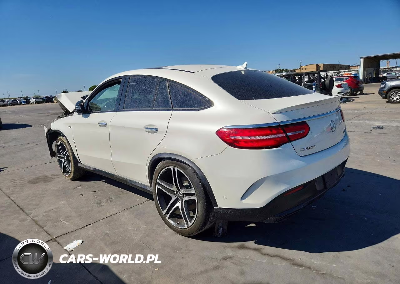 2018 Mercedes-Benz Gle Coupe 43 Amg VIN:4JGED6EB7JA102295 - 2