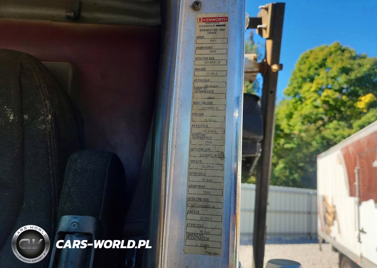 2007 Kenworth T800 Roll-Off Container Truck VIN:1NKDXBEX87J214896 - 12