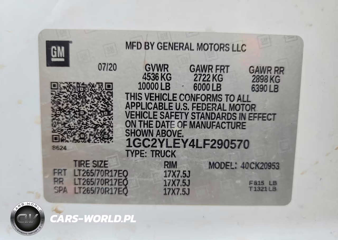 2020 Chevrolet Silverado K2500 Heavy Duty VIN:1GC2YLEY4LF290570 - 12