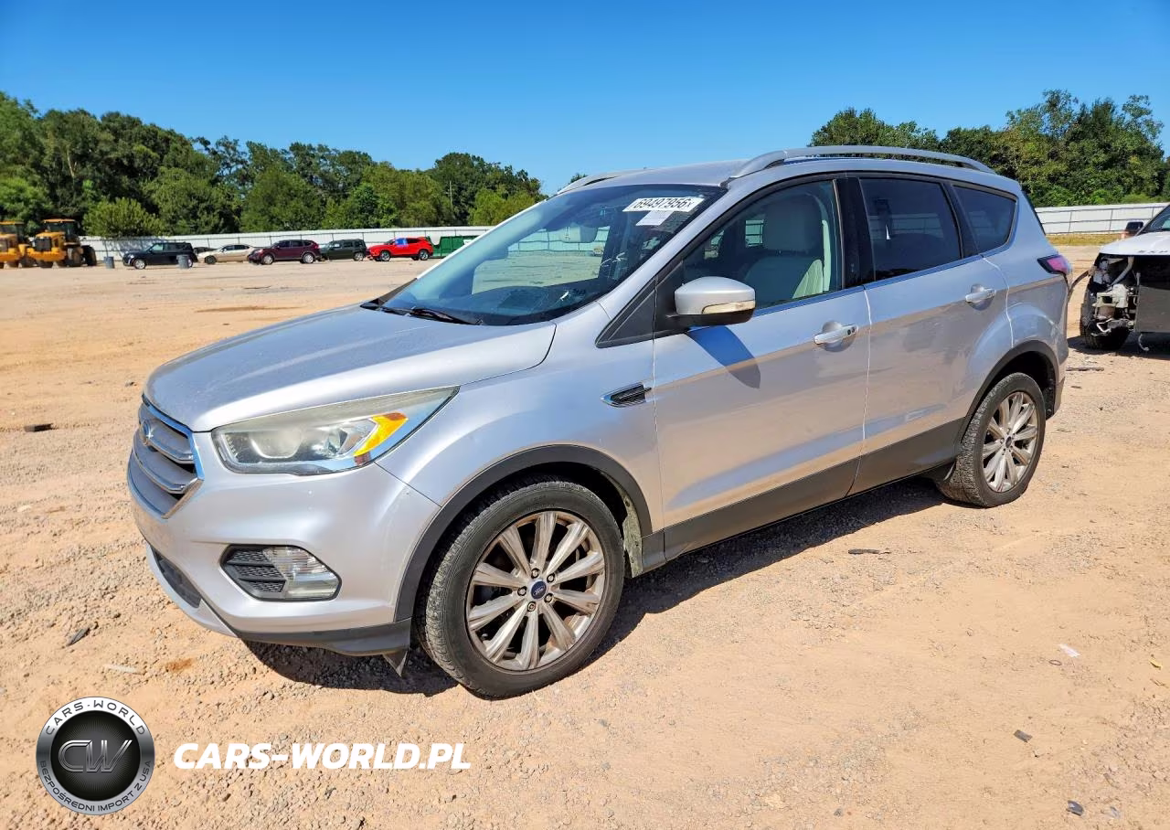 2017 Ford Escape Titanium VIN:1FMCU0JDXHUD83772 - 1
